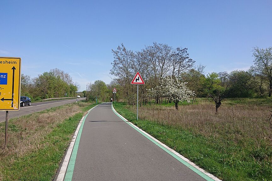 PendlerrouteMainzBingenIngelheimFotoRolfPinckert Fahrrad Pendlerradroute in Rheinland-Pfalz