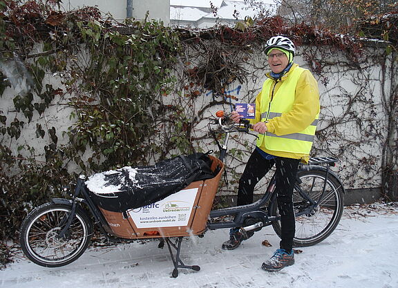 Radfahren im Winter macht Spaß - mit dem richtigen Verhalten.