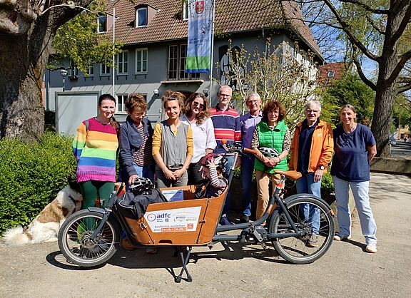 Bei einer Infostunde wurde der Laubi-Carrier an der Kita Laubenheim in Betrieb genommen.