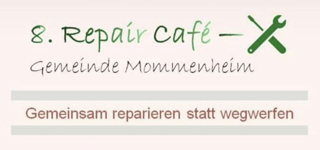 2026-08-25_RepairCafe.png Einladung zum 8. Repair-Café in Mommenheim