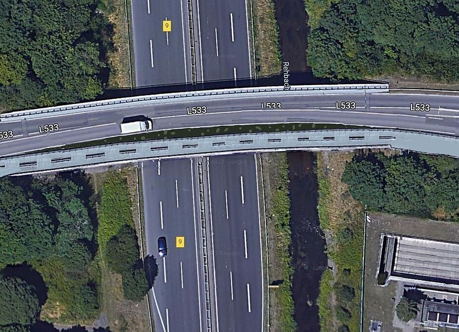 Brücke B9 - so könnte es sein Brücke B9
