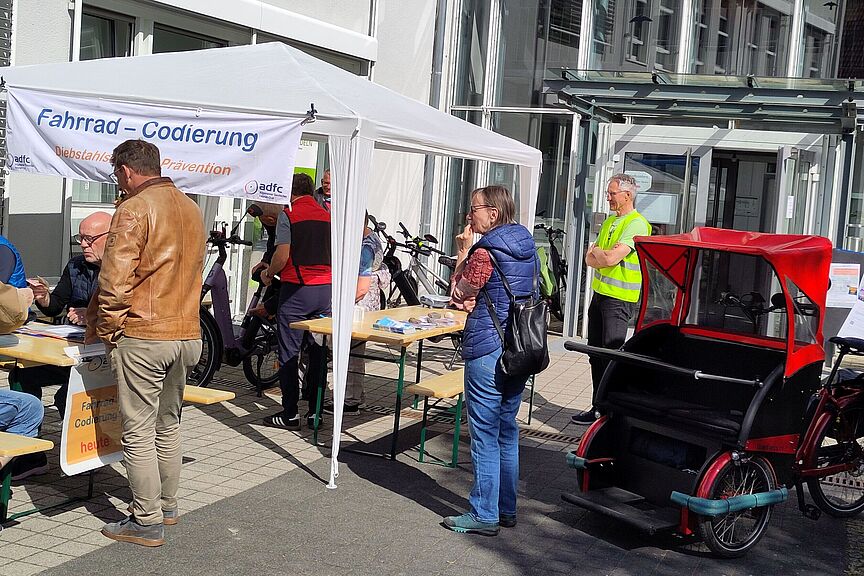 Stadtradeln Aktionstag April 2026 ADFC Rheinauen beim Aktionstag Rund ums Radeln
