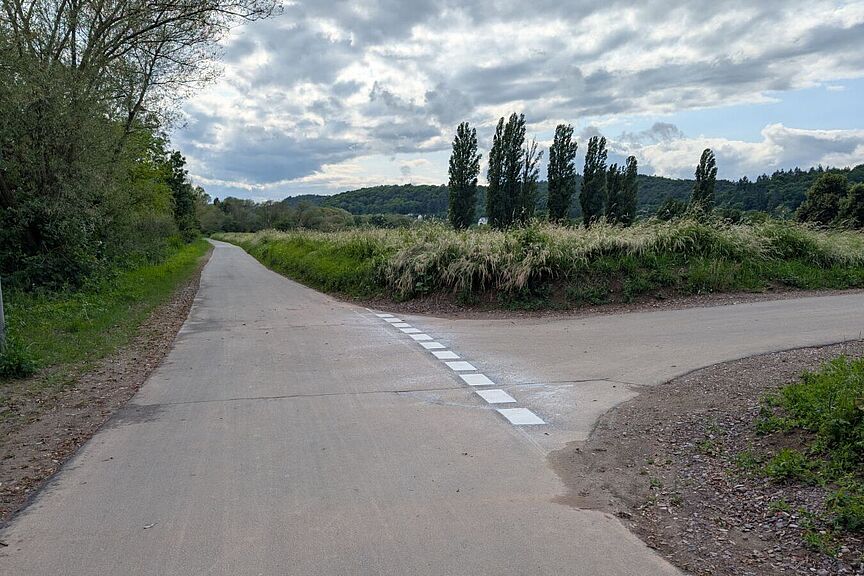 Penderradroute bei Schweich Penderradroute bei Schweich